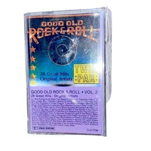 Good old rock and roll vintage cassette tape